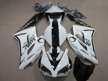 Blanco Negro PRAMAC Carenado Moto Honda CBR 1000 RR 2004-2005