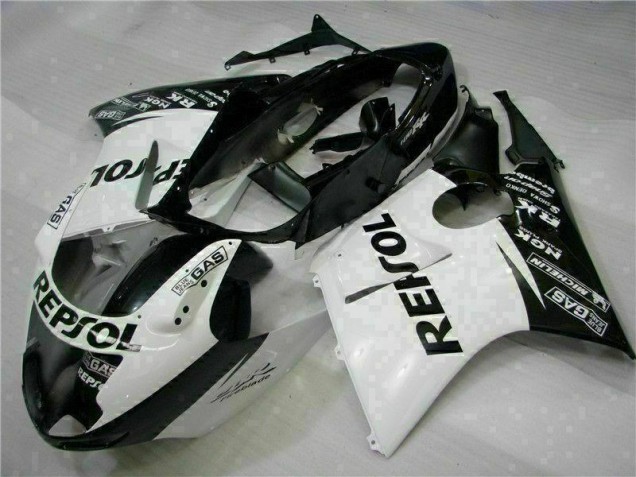 Blanco Negro Repsol Carenado Moto Honda CBR 1100 XX 1996-2007 Blanco Negro Repsol Carenado Moto Honda CBR 1100 XX 1996-2007