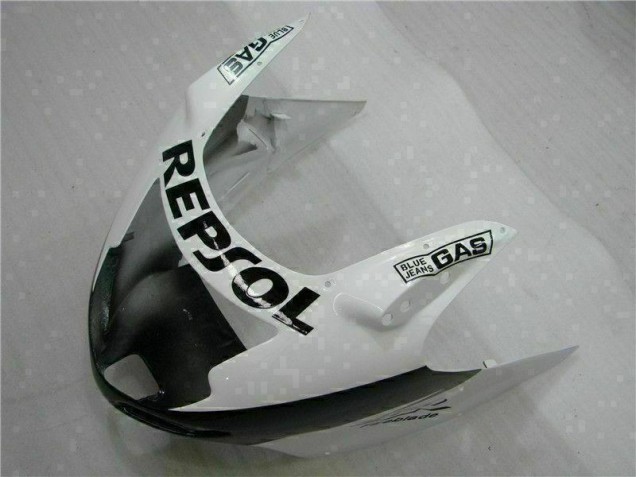 Blanco Negro Repsol Carenado Moto Honda CBR 1100 XX 1996-2007 Blanco Negro Repsol Carenado Moto Honda CBR 1100 XX 1996-2007