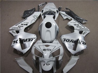 Blanco Negro Repsol Kit Carenado Moto Honda CBR 600 RR 2005-2006
