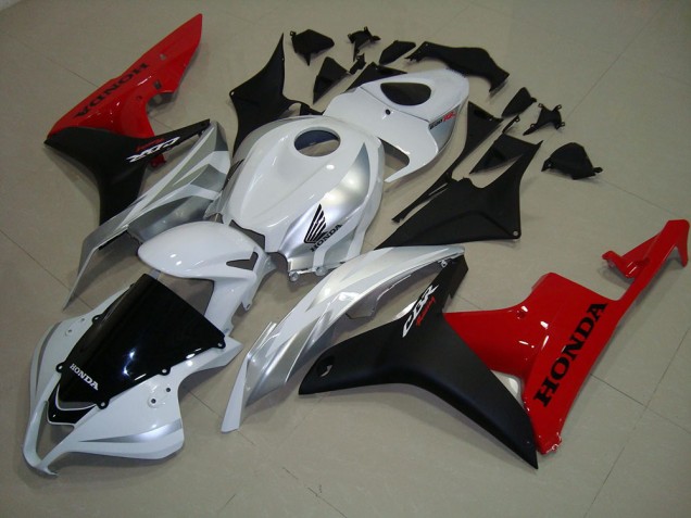 Blanco Negro Rojo ABS Moto Plástica Honda CBR 600 RR 2007-2008 Blanco Negro Rojo ABS Moto Plástica Honda CBR 600 RR 2007-2008