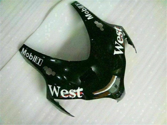 Blanco Negro West Carenado Moto Honda CBR 1000 RR 2008-2011 Blanco Negro West Carenado Moto Honda CBR 1000 RR 2008-2011