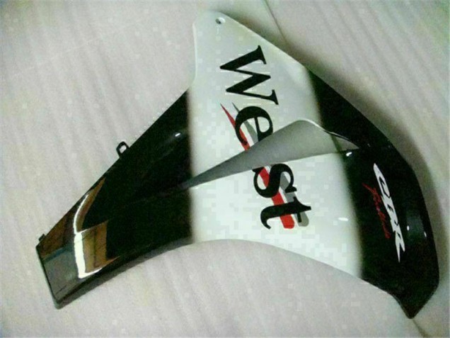 Blanco Negro West Carenado Moto Honda CBR 1000 RR 2008-2011 Blanco Negro West Carenado Moto Honda CBR 1000 RR 2008-2011