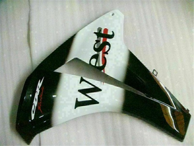 Blanco Negro West Carenado Moto Honda CBR 1000 RR 2008-2011 Blanco Negro West Carenado Moto Honda CBR 1000 RR 2008-2011