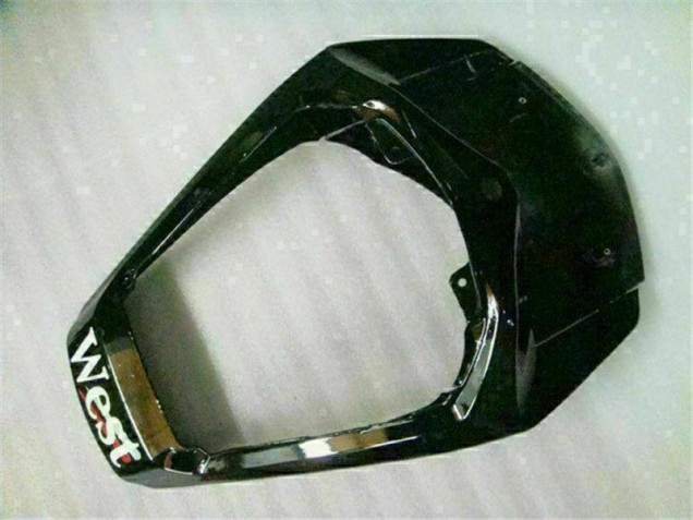 Blanco Negro West Carenado Moto Honda CBR 1000 RR 2008-2011 Blanco Negro West Carenado Moto Honda CBR 1000 RR 2008-2011