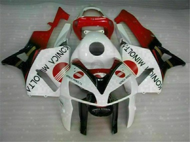 Blanco Plástica Moto Honda CBR 600 RR 2005-2006