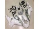 Blanco Plata Carenado Moto Yamaha R6 2017-2023 Blanco Plata Carenado Moto Yamaha R6 2017-2023