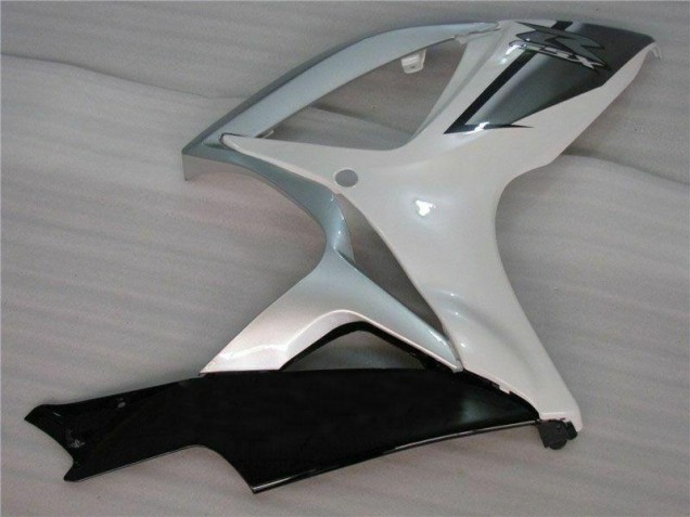 Blanco Plata Carrocería Motocicletas Suzuki GSXR 600 / 750 K6 2006-2007 Blanco Plata Carrocería Motocicletas Suzuki GSXR 600 / 750 K6 2006-2007