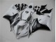Blanco Plata Negro Carenado Moto Honda CBR 600 RR 2009-2012 Blanco Plata Negro Carenado Moto Honda CBR 600 RR 2009-2012