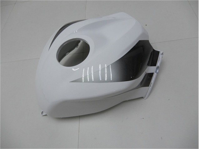 Blanco Plata Negro Carenado Moto Honda CBR 600 RR 2009-2012 Blanco Plata Negro Carenado Moto Honda CBR 600 RR 2009-2012