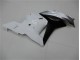 Blanco Plata Negro Carenado Moto Honda CBR 600 RR 2009-2012 Blanco Plata Negro Carenado Moto Honda CBR 600 RR 2009-2012