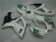 Blanco Plata Plástica Moto Suzuki GSXR 600 / 750 K6 2006-2007 Blanco Plata Plástica Moto Suzuki GSXR 600 / 750 K6 2006-2007