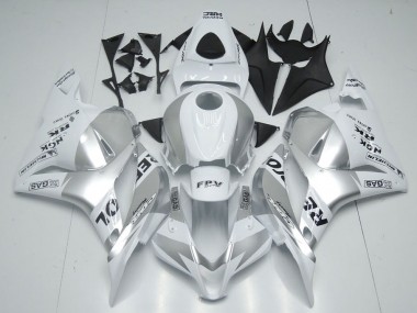 Blanco Plata Repsol Carenado Moto Honda CBR 600 RR 2009-2012