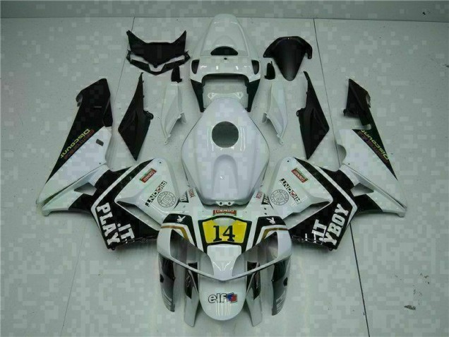 Blanco Playboy 14 Carenado Moto Honda CBR 600 RR 2005-2006 Blanco Playboy 14 Carenado Moto Honda CBR 600 RR 2005-2006