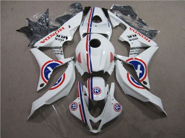 Blanco R Carenado Moto Honda CBR 600 RR 2007-2008