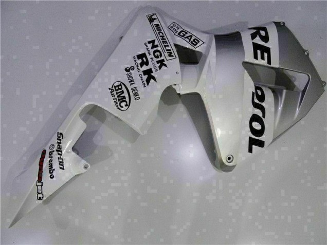 Blanco Repsol Inyección Kit Carenado Moto Honda CBR 600 RR 2003-2004 Blanco Repsol Inyección Kit Carenado Moto Honda CBR 600 RR 2003-2004