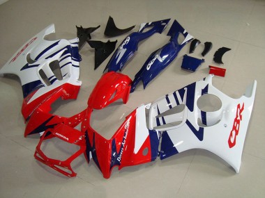 Blanco Rojo Azul Carenado Moto Honda CBR 600 F3 1995-1998