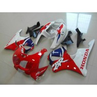 Blanco Rojo Carenado Moto Honda CBR 900 RR 893 1996-1997