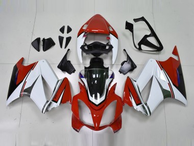 Blanco Rojo Carenado Moto Honda VFR 800 2002-2013