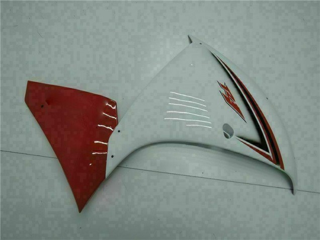 Blanco Rojo Carenado Moto Yamaha R1 2009-2011 Blanco Rojo Carenado Moto Yamaha R1 2009-2011