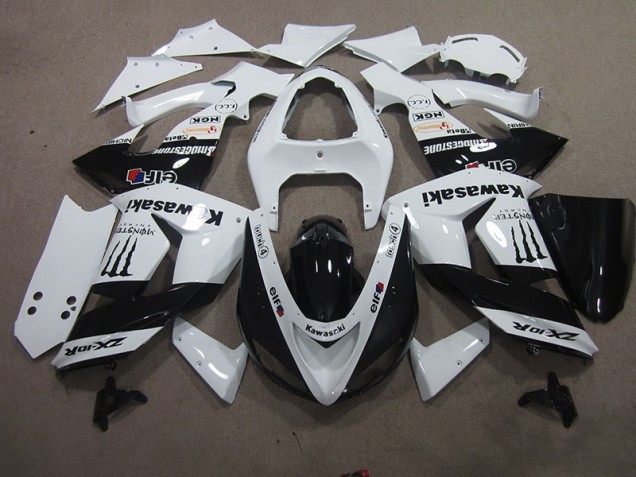 Blanco Touch4 Monster Carenado Moto Kawasaki ZX10R 2006-2007 Blanco Touch4 Monster Carenado Moto Kawasaki ZX10R 2006-2007