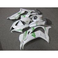 Blanco Verde Carenado Moto Kawasaki ZX10R 2016-2019