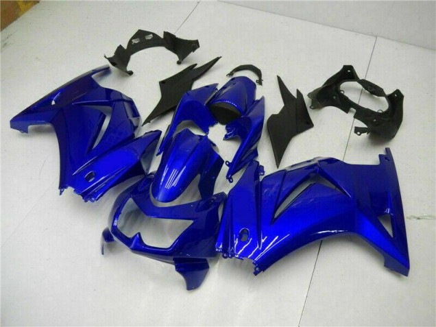 Brillante Azul Carenado Moto Kawasaki EX250 2008-2012 Brillante Azul Carenado Moto Kawasaki EX250 2008-2012