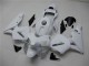 Brillante Blanco Carenado Moto Honda CBR 600 RR 2003-2004 Brillante Blanco Carenado Moto Honda CBR 600 RR 2003-2004