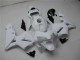Brillante Blanco Carenado Moto Honda CBR 600 RR 2003-2004 Brillante Blanco Carenado Moto Honda CBR 600 RR 2003-2004