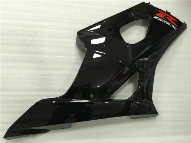Brillante Negro ABS Carenado Motocicleta Suzuki GSXR 1000 K3 2003-2004 Brillante Negro ABS Carenado Motocicleta Suzuki GSXR 1000 K3 2003-2004
