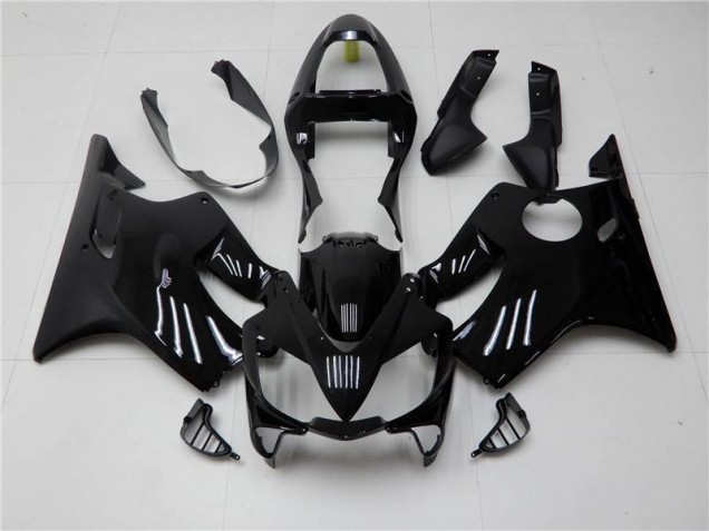 Brillante Negro Carenado Moto Honda CBR 600 F4i 2001-2003 Brillante Negro Carenado Moto Honda CBR 600 F4i 2001-2003