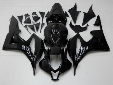 Brillante Negro Carenado Moto Honda CBR 600 RR 2007-2008