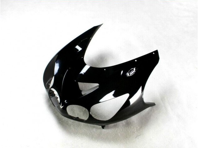 Brillante Negro Carenado Moto Kawasaki ZX14R ZZR 1400 2006-2011 Brillante Negro Carenado Moto Kawasaki ZX14R ZZR 1400 2006-2011