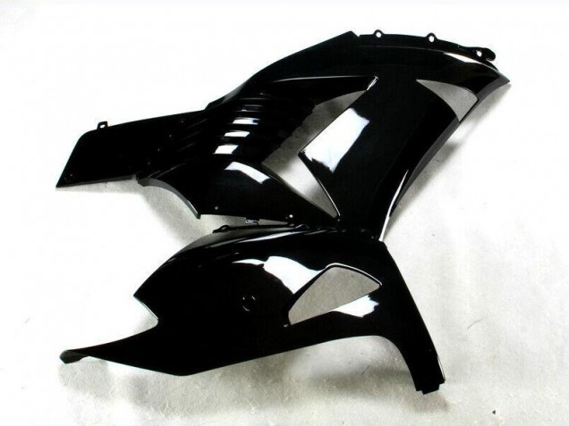 Brillante Negro Carenado Moto Kawasaki ZX14R ZZR 1400 2006-2011 Brillante Negro Carenado Moto Kawasaki ZX14R ZZR 1400 2006-2011