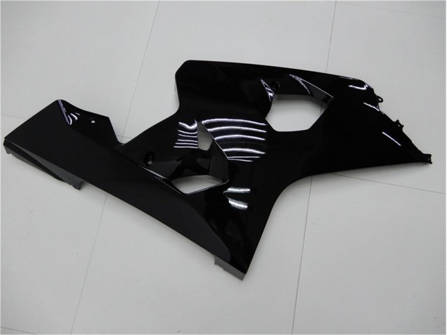 Brillante Negro Carenado Moto Suzuki GSXR 600 / 750 K4 2004-2005 Brillante Negro Carenado Moto Suzuki GSXR 600 / 750 K4 2004-2005