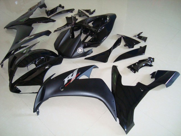 Brillante Negro Carenado Moto Yamaha R1 2004-2006 Brillante Negro Carenado Moto Yamaha R1 2004-2006