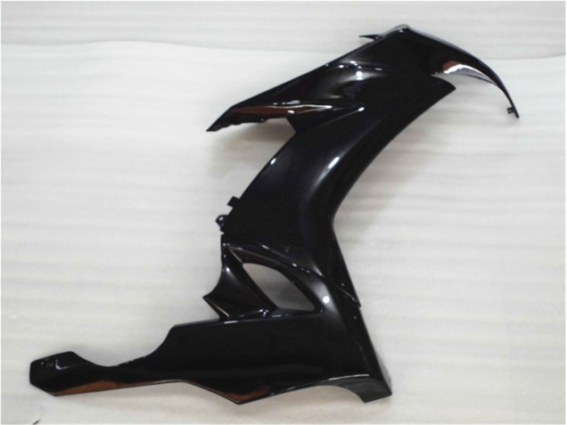 Brillante Negro Carrocería Motocicletas Kawasaki ZX10R 2008-2010 Brillante Negro Carrocería Motocicletas Kawasaki ZX10R 2008-2010
