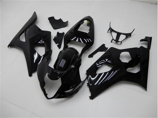 Brillante Negro Inyección Kit Carenado Moto Suzuki GSXR 1000 K3 2003-2004 Brillante Negro Inyección Kit Carenado Moto Suzuki GSXR 1000 K3 2003-2004