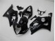 Brillante Negro Inyección Kit Carenado Moto Suzuki GSXR 1000 K3 2003-2004 Brillante Negro Inyección Kit Carenado Moto Suzuki GSXR 1000 K3 2003-2004