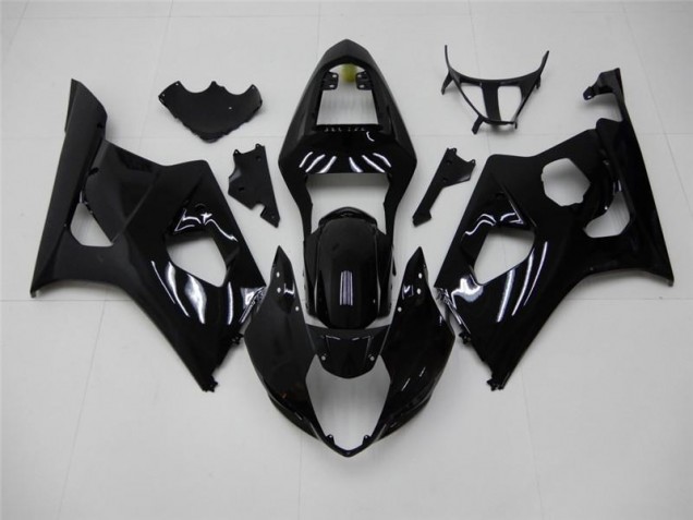 Brillante Negro Inyección Kit Carenado Moto Suzuki GSXR 1000 K3 2003-2004 Brillante Negro Inyección Kit Carenado Moto Suzuki GSXR 1000 K3 2003-2004