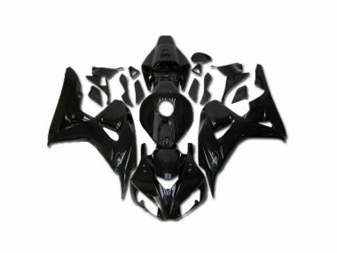 Brillante Negro Kit Completo Carenado Moto Honda CBR 1000 RR 2006-2007