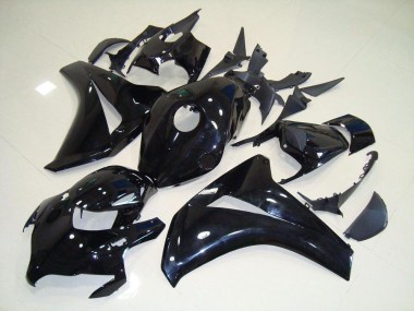 Brillante Negro Kits Carenado Moto Honda CBR 1000 RR 2008-2011