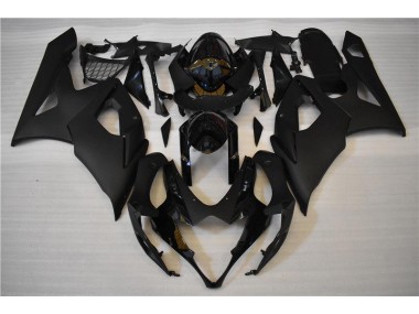 Brillante Negro Mate Carenado Moto Suzuki GSXR 1000 K5 2005-2006