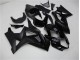 Brillante Negro Mate Carenado Moto Suzuki GSXR 1000 K7 2007-2008 Brillante Negro Mate Carenado Moto Suzuki GSXR 1000 K7 2007-2008