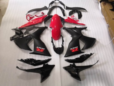 Brillante Negro Mate Carenado Moto Suzuki GSXR 1000 K9 2009-2016