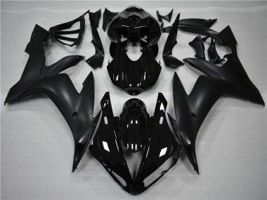 Brillante Negro Mate Carenado Moto Yamaha R1 2004-2006