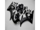 Brillante Negro Mate Carenado Moto Yamaha R6 2003-2005 Brillante Negro Mate Carenado Moto Yamaha R6 2003-2005
