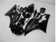 Brillante Negro Mate Carenado Moto Yamaha R6 2006-2007 Brillante Negro Mate Carenado Moto Yamaha R6 2006-2007