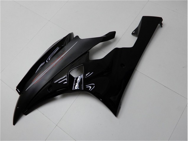 Brillante Negro Mate Carenado Moto Yamaha R6 2006-2007 Brillante Negro Mate Carenado Moto Yamaha R6 2006-2007