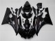 Brillante Negro Mate Carenado Moto Yamaha R6 2006-2007 Brillante Negro Mate Carenado Moto Yamaha R6 2006-2007